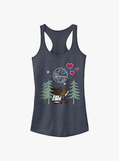 Star Wars Valentine Han And Leia Girls Tank