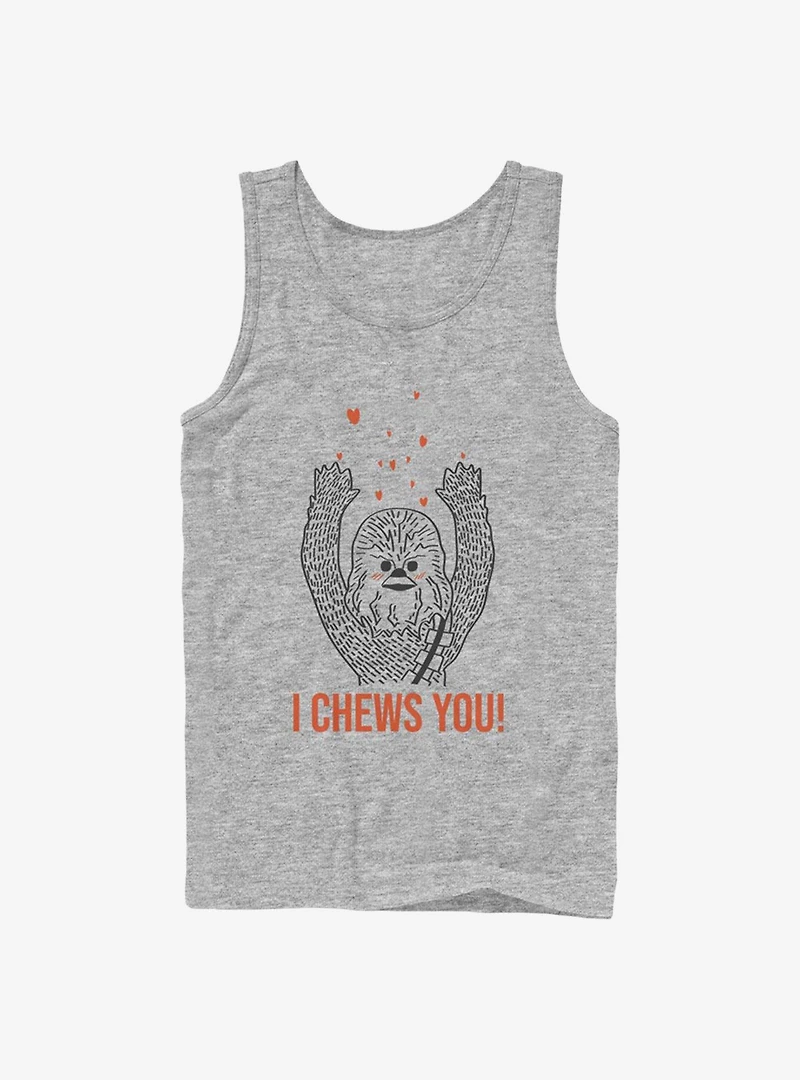 Star Wars I Chews You Chewie Tank Top