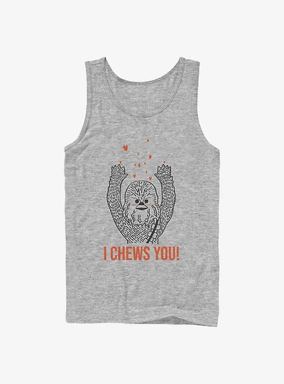 Star Wars I Chews You Chewie Tank Top