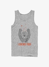 Star Wars I Chews You Chewie Tank Top