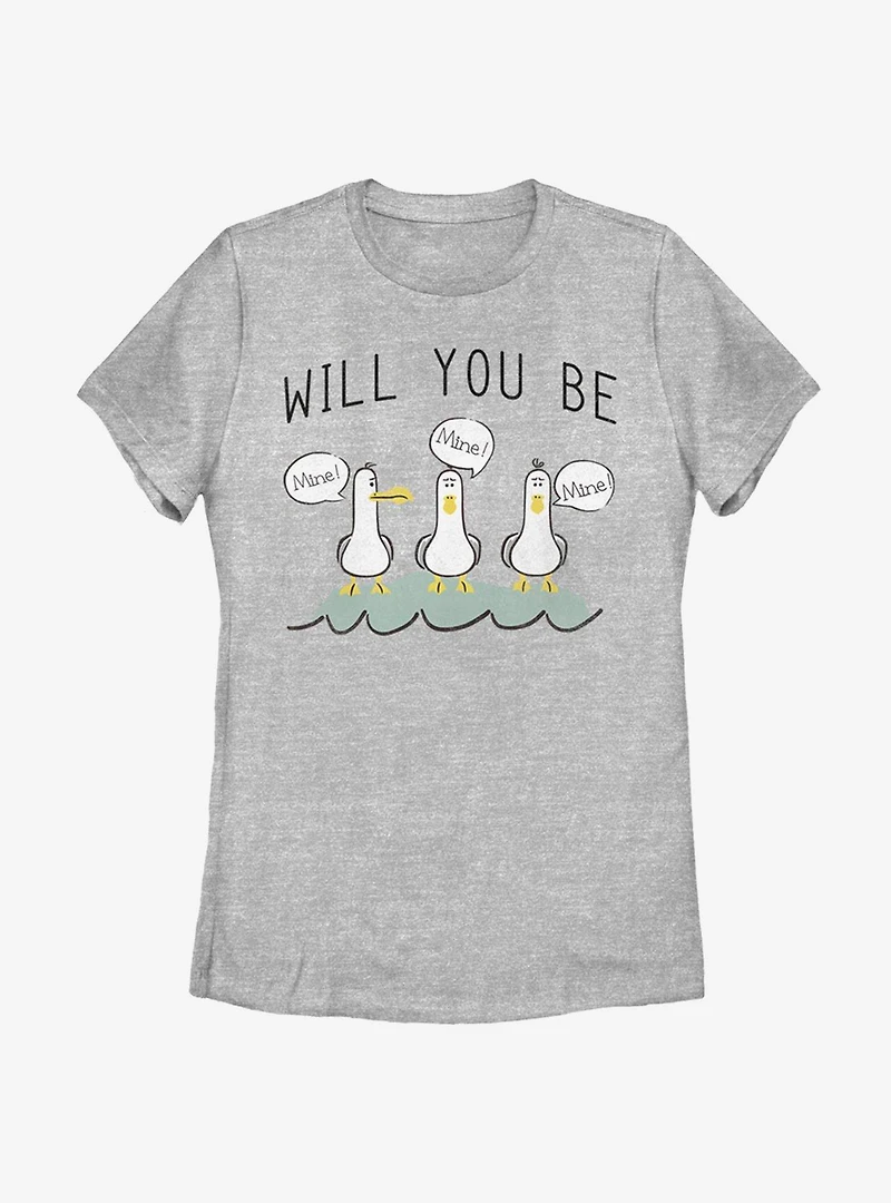 Disney Pixar Finding Nemo Be Mine Womens T-Shirt