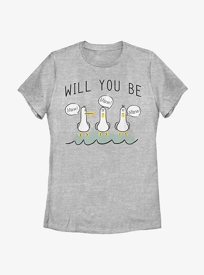 Disney Pixar Finding Nemo Be Mine Womens T-Shirt