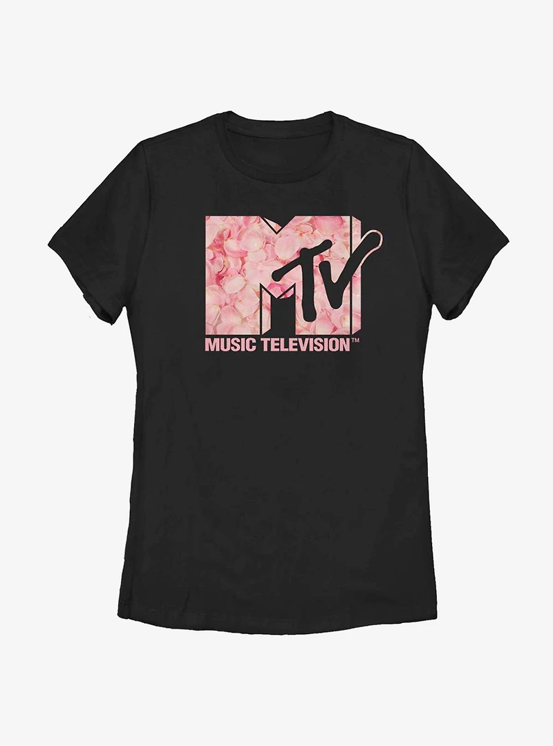 MTV Roses Are Pink Womens T-Shirt