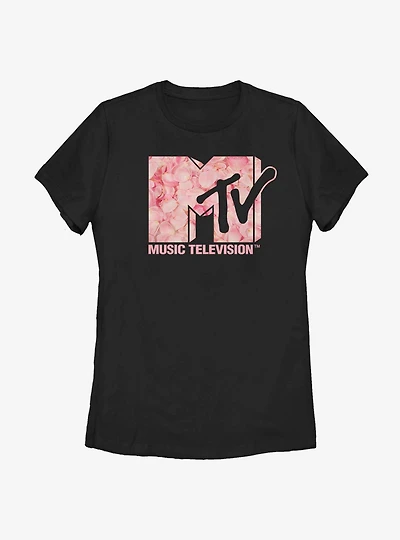 MTV Roses Are Pink Womens T-Shirt