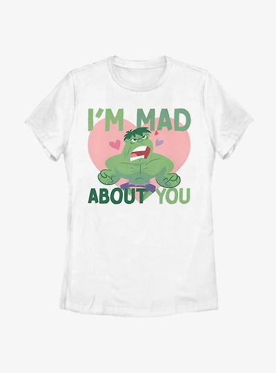 Marvel Hulk Mad Love Womens T-Shirt
