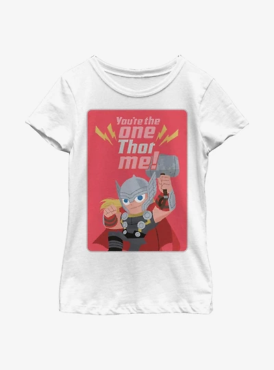 Marvel Thor One Me Youth Girls T-Shirt