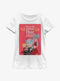 Marvel Thor One Me Youth Girls T-Shirt