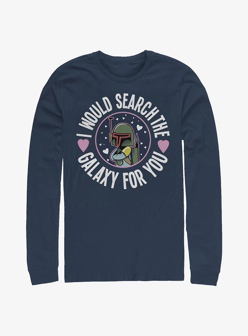 Star Wars Boba Search The Galaxy Long-Sleeve T-Shirt
