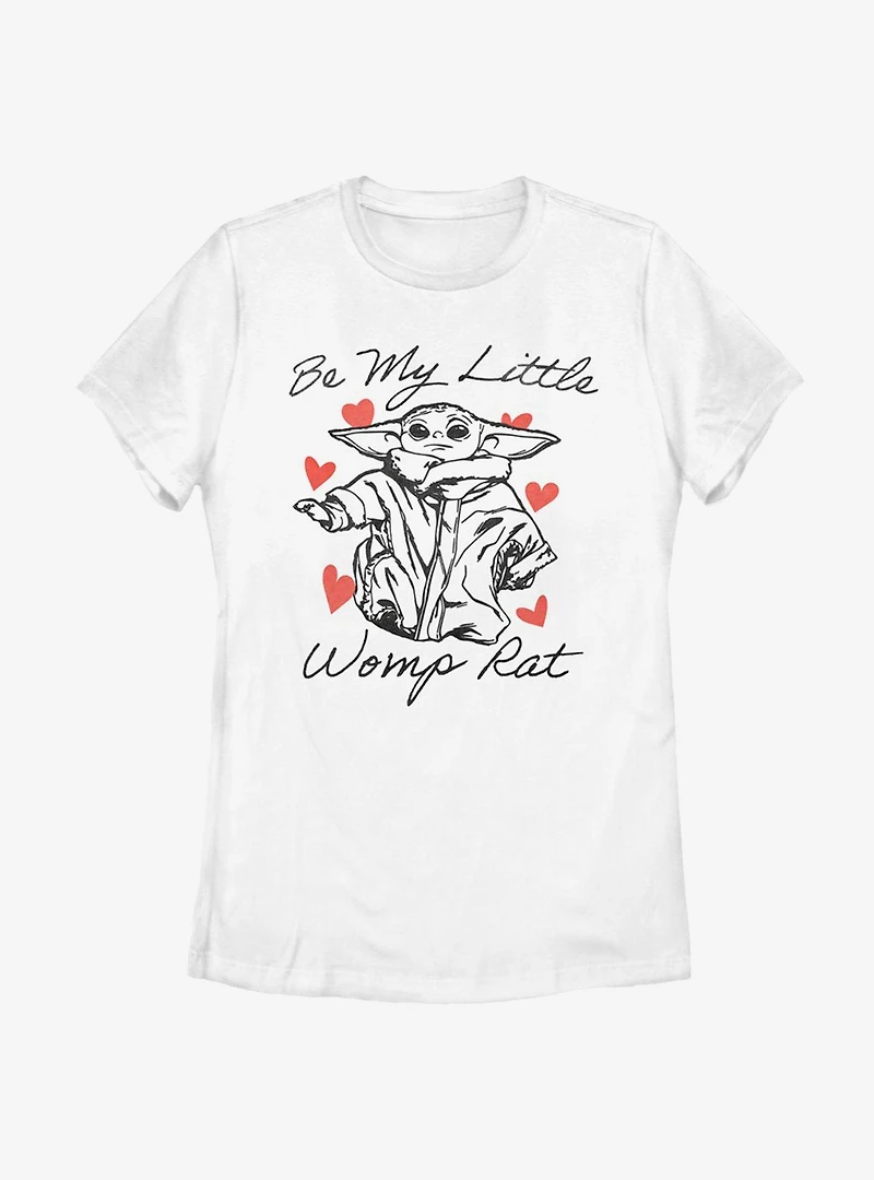 Star Wars The Mandalorian Child Be My Womp Rat Womens T-Shirt