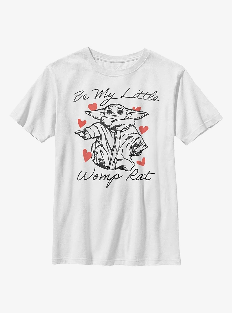 Star Wars The Mandalorian Child Be My Womp Rat Youth T-Shirt