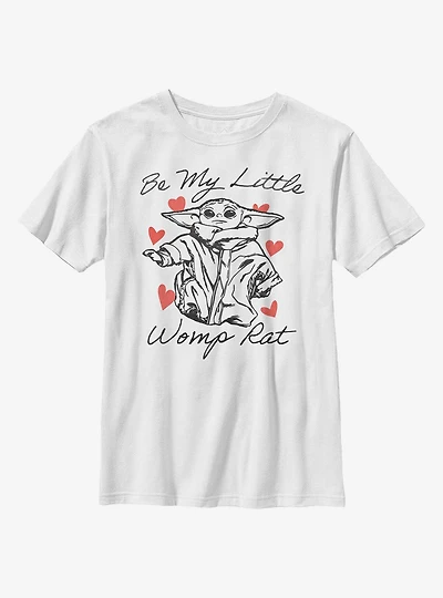 Star Wars The Mandalorian Child Be My Womp Rat Youth T-Shirt