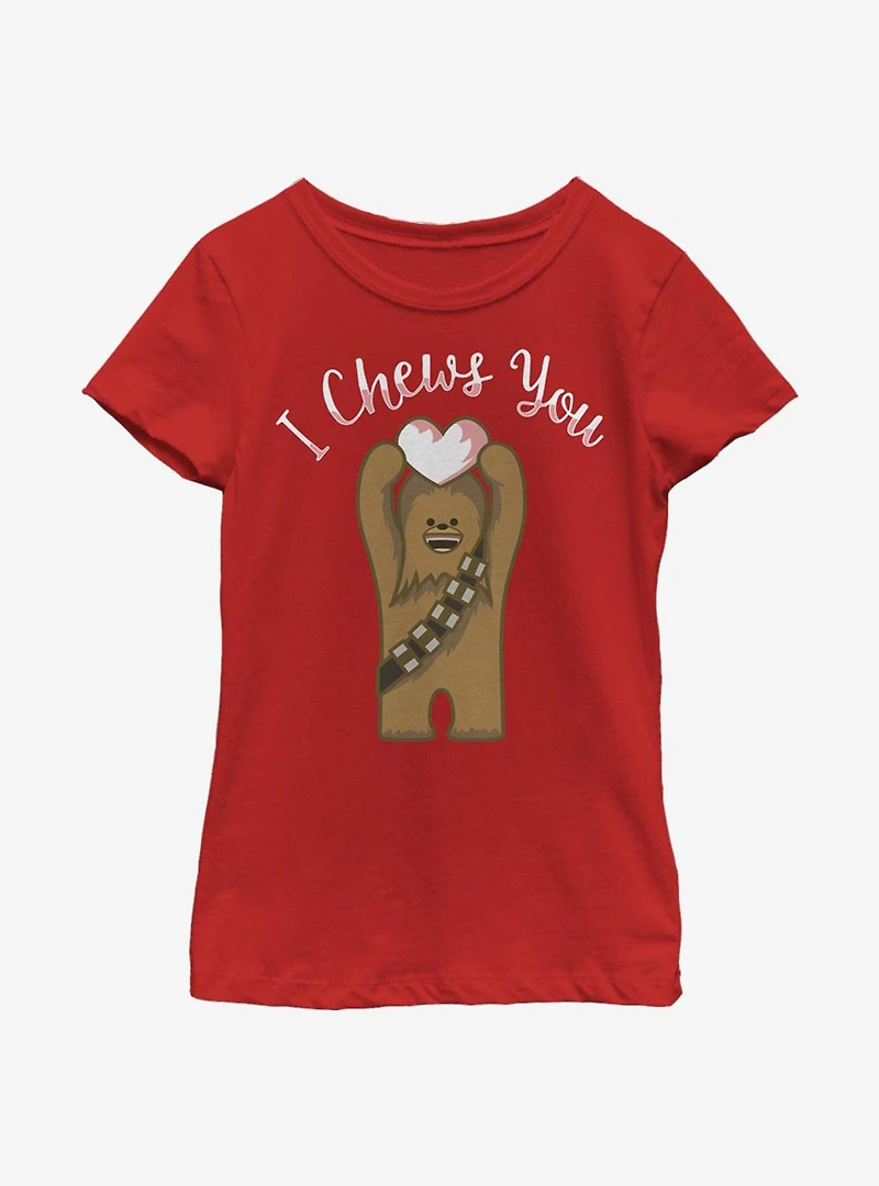 Star Wars Chewie Chewse You Youth Girls T-Shirt