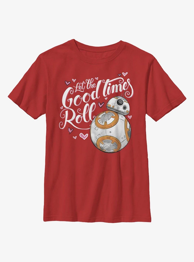 Star Wars Good Times Heart Youth T-Shirt
