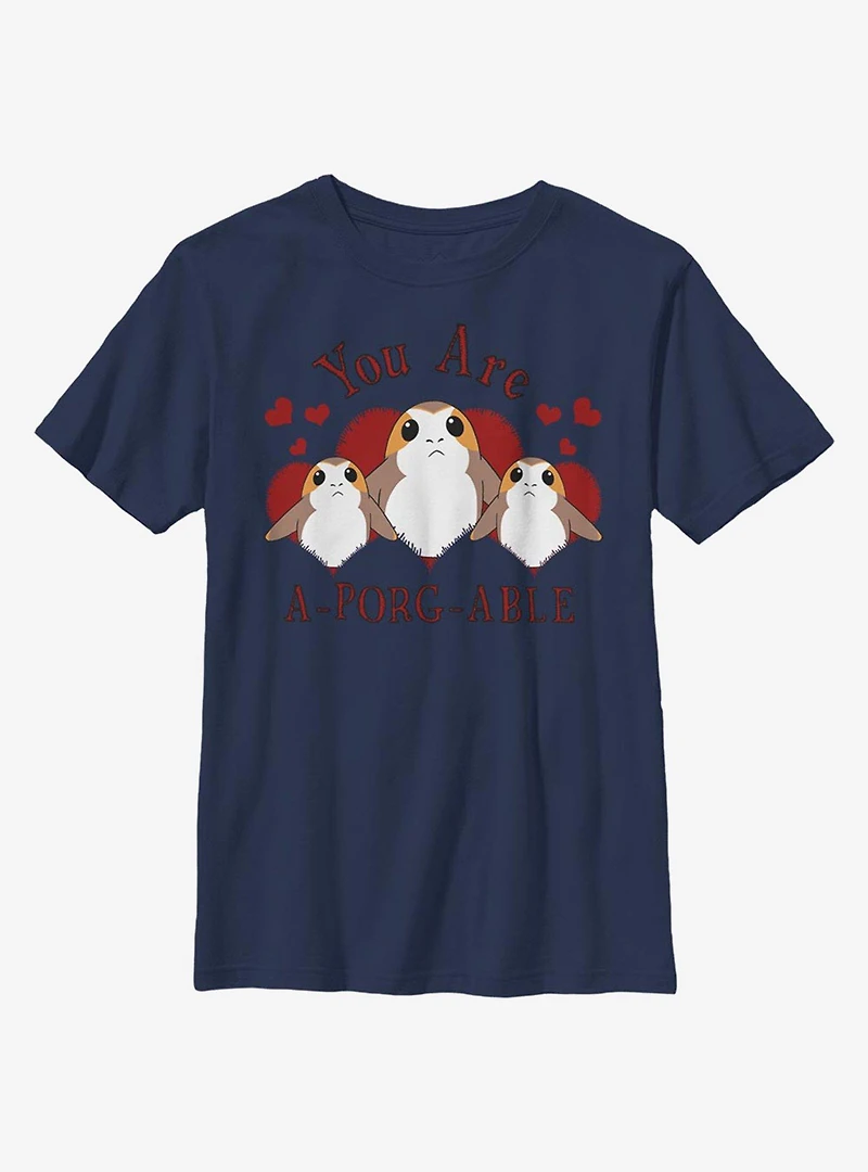 Star Wars A-Porg-Able Youth T-Shirt