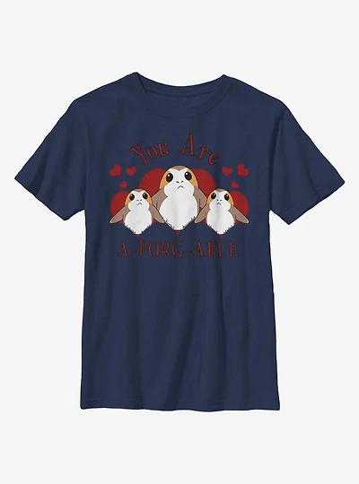 Star Wars A-Porg-Able Youth T-Shirt