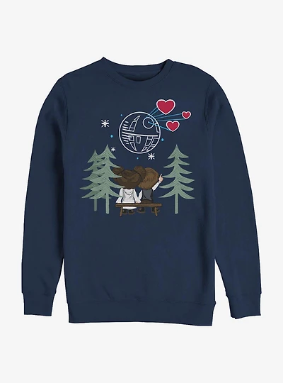 Star Wars Leia Han Valentine Sweatshirt