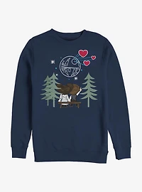 Star Wars Leia Han Valentine Sweatshirt