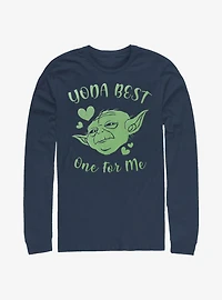 Star Wars Yoda Best Hearts Long-Sleeve T-Shirt