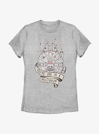 Star Wars One A Millenium Womens T-Shirt