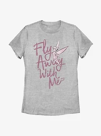 Disney Tinker Bell Fly Away Womens T-Shirt
