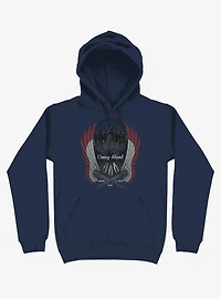 Warriors Are Home Coney Island Navy Blue Hoodie