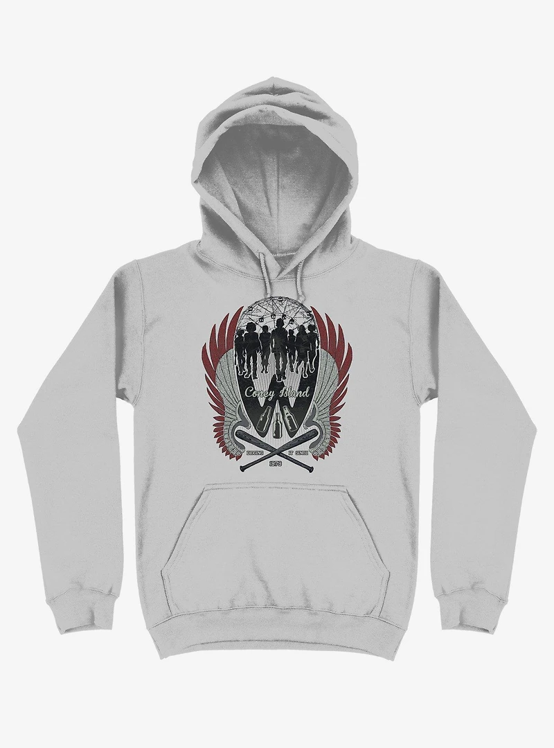 Warriors Are Home Coney Island Sport Grey Hoodie