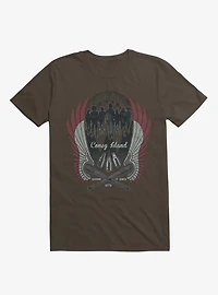 Warriors Are Home Coney Island Brown T-Shirt