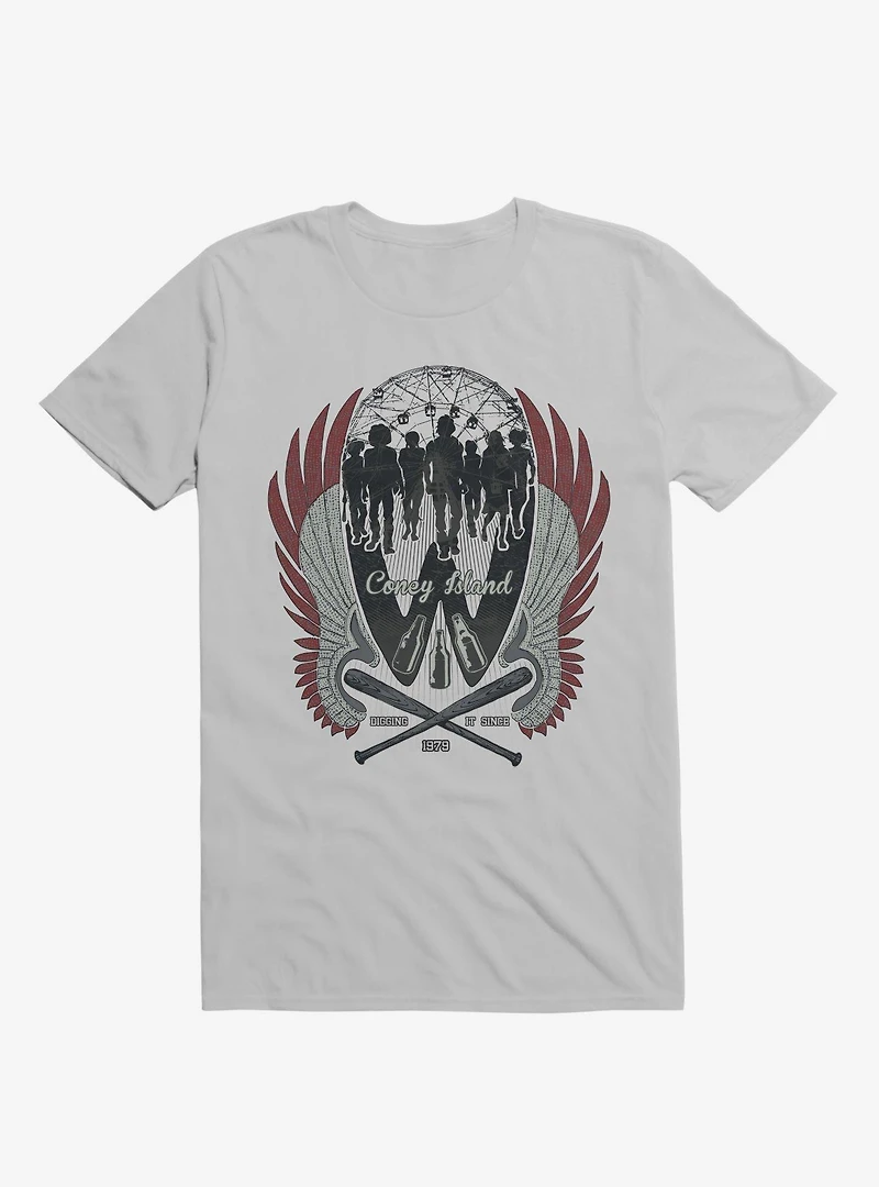 Warriors Are Home Coney Island Ice Grey T-Shirt