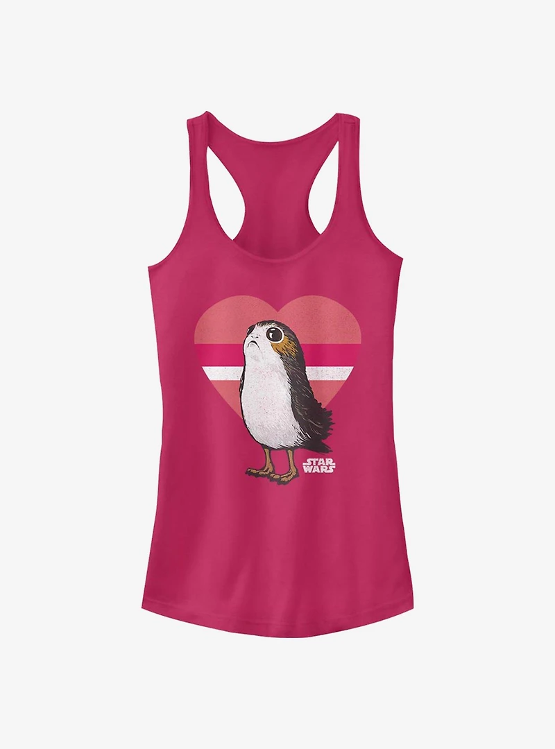 Star Wars Episode VIII The Last Jedi Porg Love Girls Tank