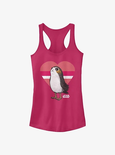 Star Wars Episode VIII The Last Jedi Porg Love Girls Tank
