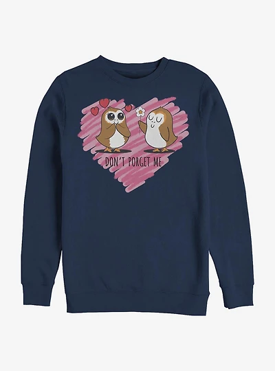 Star Wars Episode VIII The Last Jedi Dont Porget Me Crew Sweatshirt