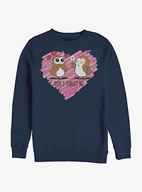 Star Wars Episode VIII The Last Jedi Dont Porget Me Crew Sweatshirt