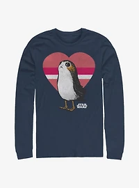 Star Wars Episode VIII The Last Jedi Porg Love Long-Sleeve T-Shirt