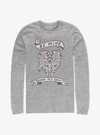 Star Wars Be Mine Falcon Long-Sleeve T-Shirt