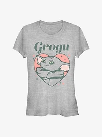 Star Wars The Mandalorian The Child Heart Girls T-Shirt