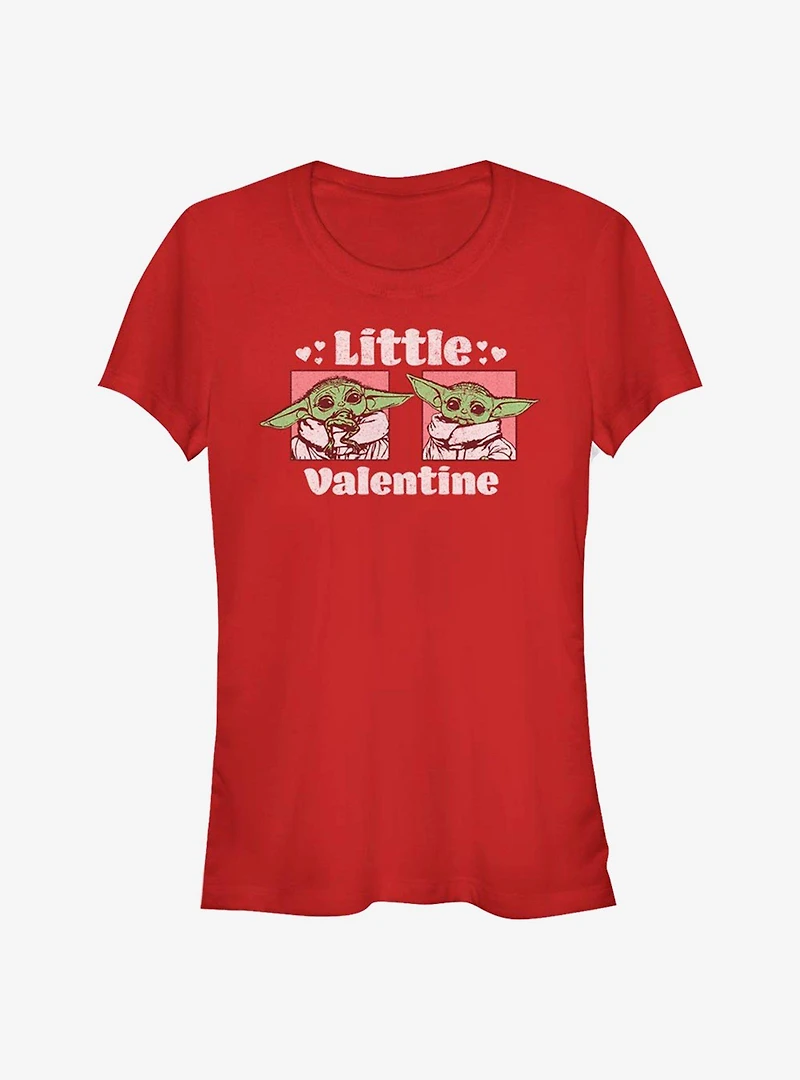 Star Wars The Mandalorian Little Valentine Child Girls T-Shirt