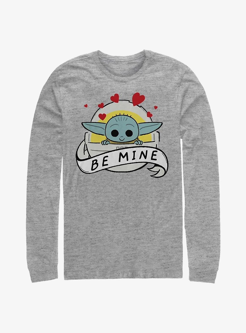 Star Wars The Mandalorian Child Be Mine Long-Sleeve T-Shirt