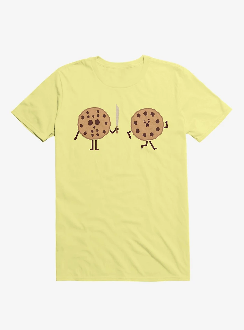 Cookhees Cookie Murder Corn Silk Yellow T-Shirt