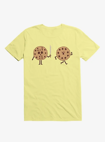 Cookhees Cookie Murder Corn Silk Yellow T-Shirt