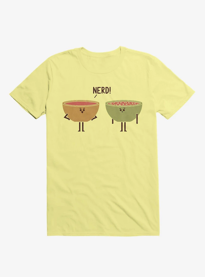 Alphabet Soup The Bully Corn Silk Yellow T-Shirt