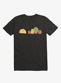Taco Hop In! Fixings Black T-Shirt