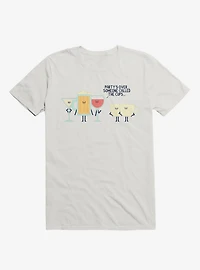 Party's Over Someone Called The Cups White T-Shirt