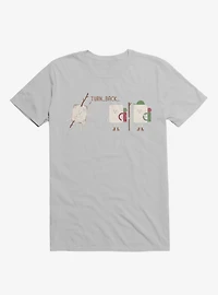 Turn Back Marshmallow Warning Ice Grey T-Shirt