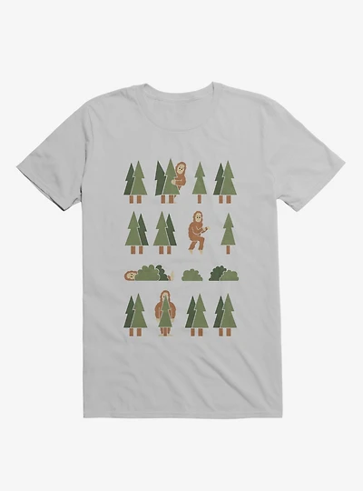 Bigfoot Forest Ice Grey T-Shirt