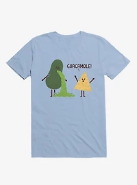 Guacamole Throw Up Light Blue T-Shirt