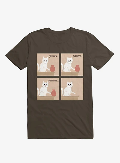 Purrhaps... Mischievous Cat T-Shirt