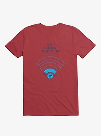 Angry Wi-Fi Hey! I'm Doing The Best I Can! Red T-Shirt