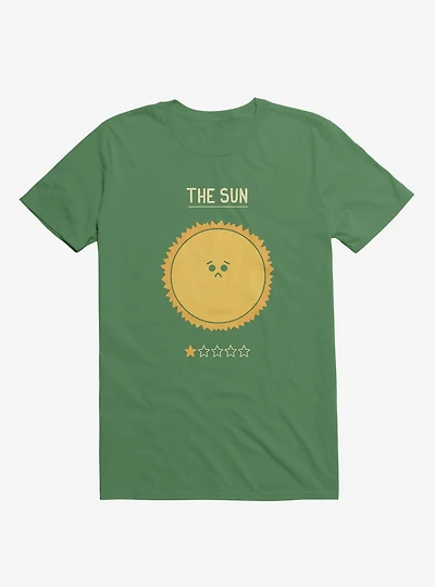 The Sun One Star Rating Irish Green T-Shirt