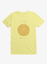The Sun One Star Rating Corn Silk Yellow T-Shirt