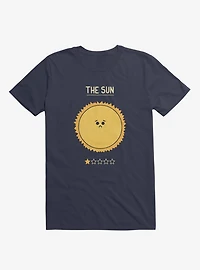The Sun One Star Rating Navy Blue T-Shirt